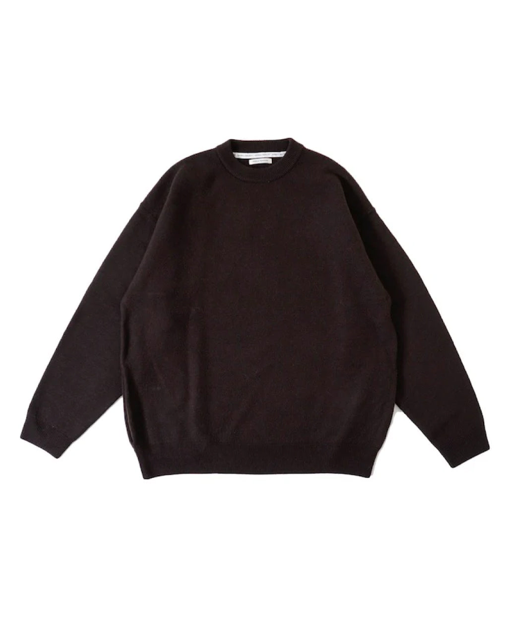 Felted Merino Wool Crew Neck Knit