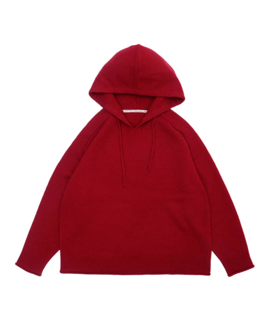 Felted Merino Wool Hoodie Knit