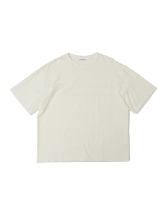 Crepe Weave S/S Panel T-Shirts