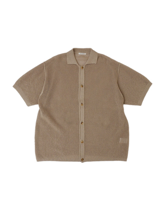 Cotton Mesh S/S Knit