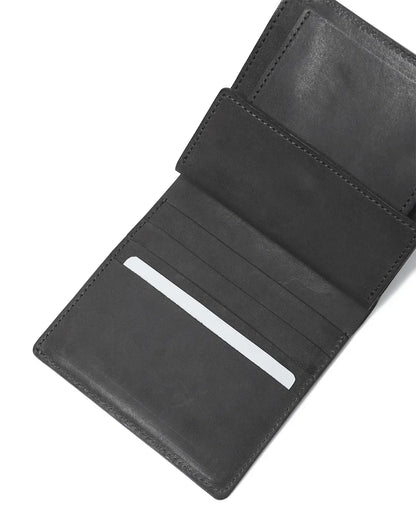 Bifold Wallet Nubuck Cow Leather