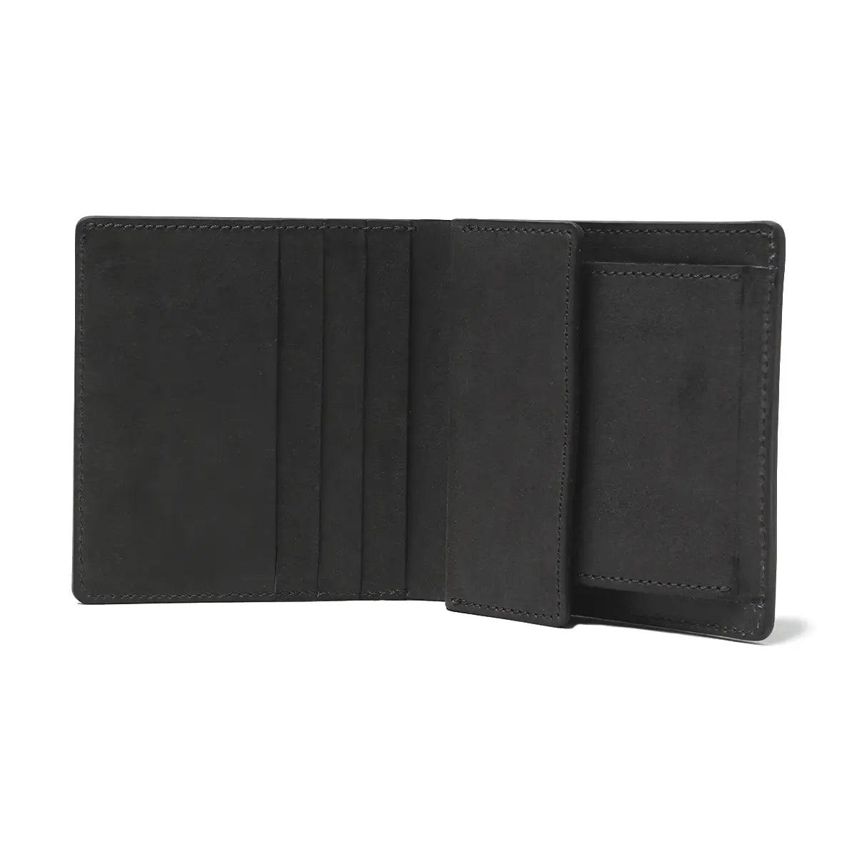 Bifold Wallet Nubuck Cow Leather