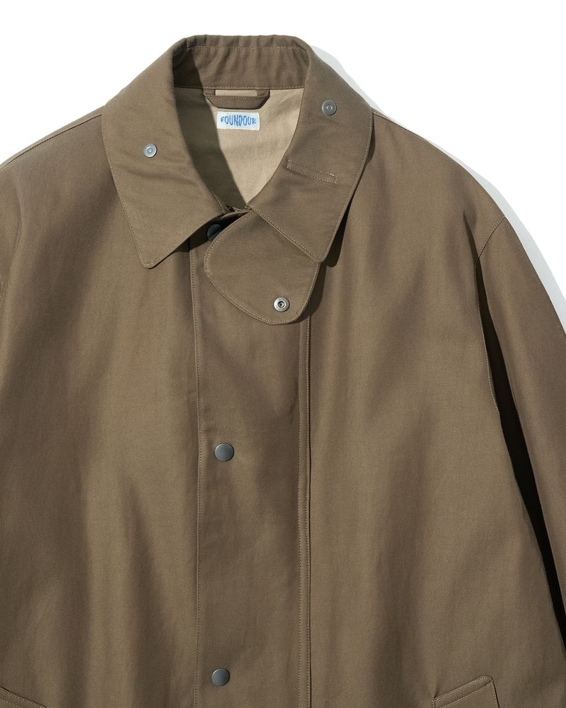 Cotton Viscose Overcoat
