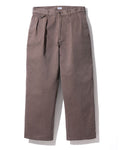 Cotton Wide Tuck Chinos
